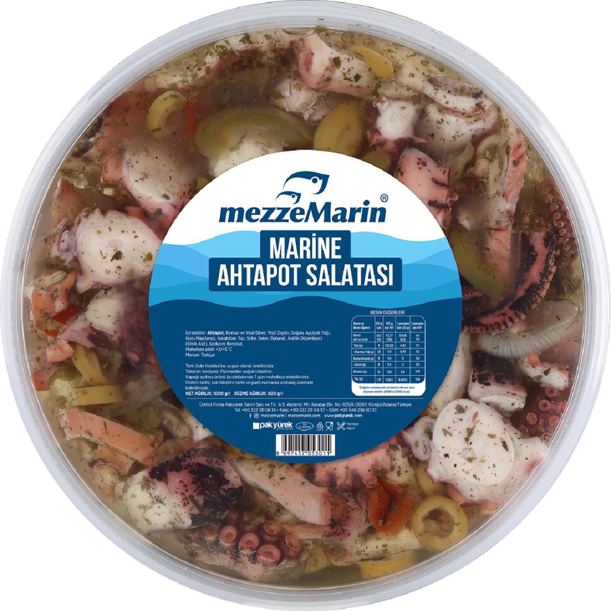 Marine Ahtapot Salatası 1000 Gr.
