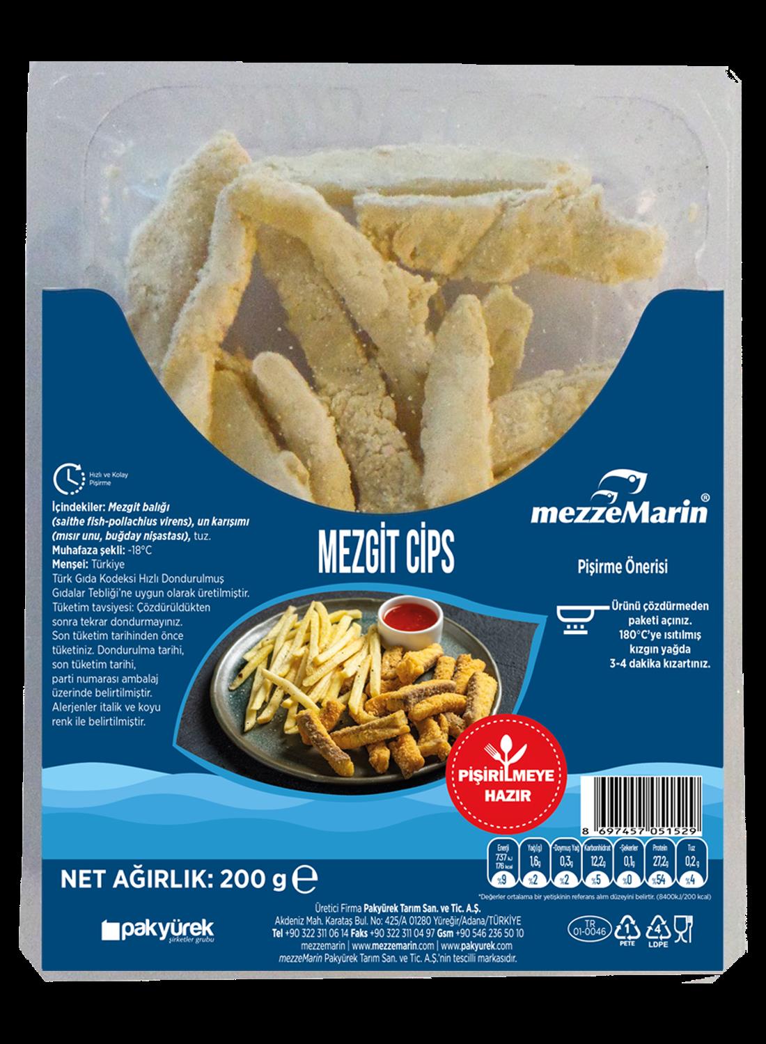 Mezgit Cips 200 Gr.