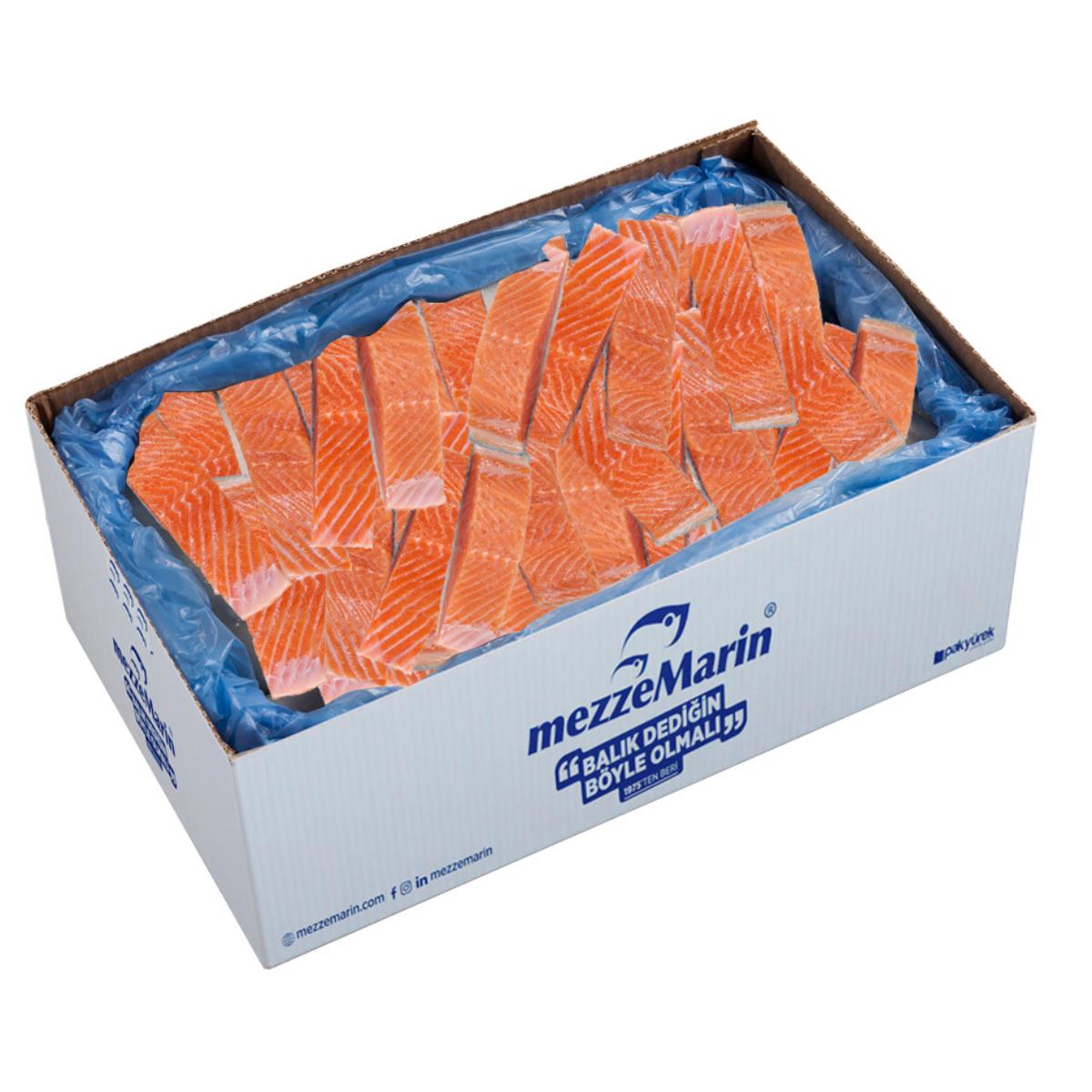 Somon Fileto Porsiyon Dilim Donuk Dökme